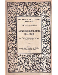 La concezione materialistica della storia