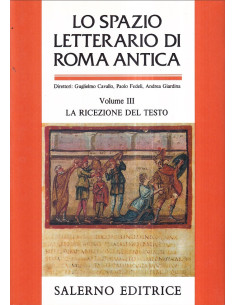 Lo spazio letterario di Roma antica III