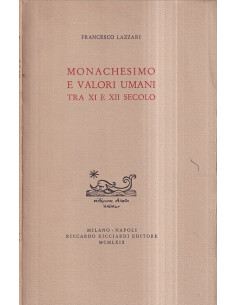 Monachesimo e valori umani