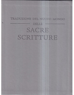 Traduzione del nuovo mondo delle Sacre Scritture