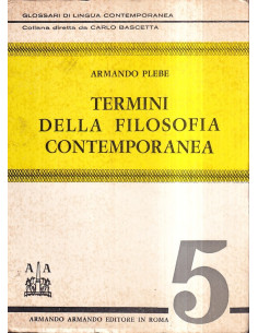 Termini della filosofia contemporanea