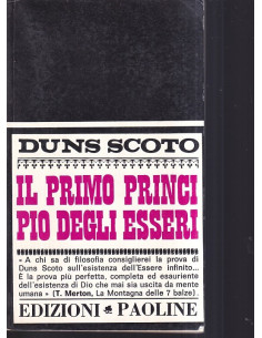 Il primo principio degli esseri