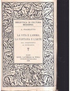 La vita e l'anima la fantasia e l'arte