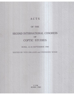 Acts of the Second International Congress of Coptic Studies