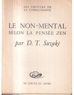 Le non-mental selon la pensée zen