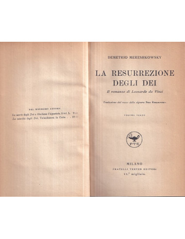 La resurrezione degli dei