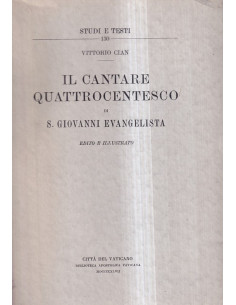 Il cantare quattrocenteso di San Giovanni Evangelista