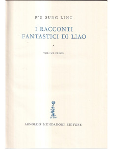 I racconti fantastici di Liao