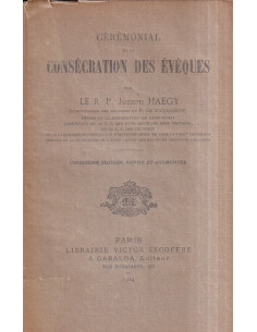 Cérémonial de la consécration des évêques
