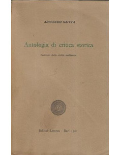 Antologia di critica storica