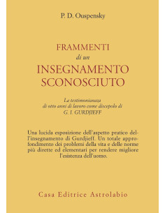 Frammenti di un insegnamento sconosciuto