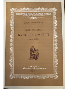 Bibliografia di Gabriele Rossetti