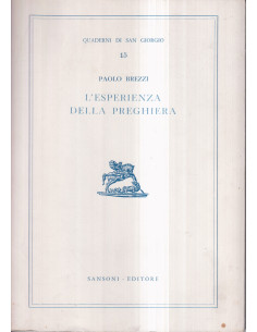 L'esperienza della preghiera