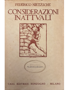 Considerazioni inattuali