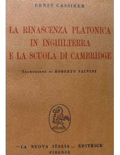 La rinascenza platonica in Inghilterra e la scuola di Cambridge
