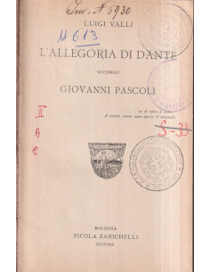 L'allegoria di Dante secondo Giovanni Pascoli