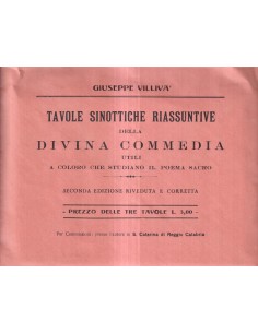 Tavole sinottiche riassuntive della Divina Commedia
