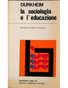 La sociologia e l'educazione