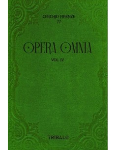Opera Omnia Vol. IV