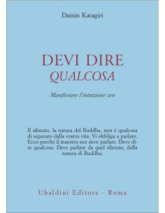 Devi dire qualcosa
