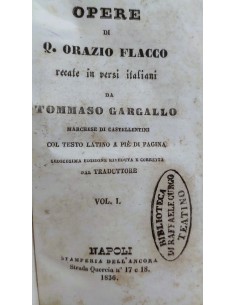 Opere di Q. Orazio Flacco
