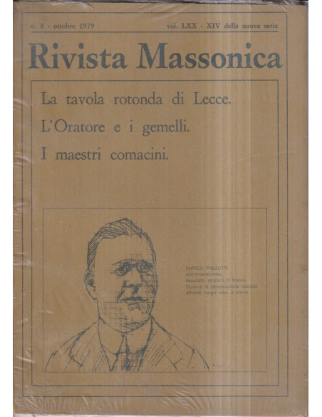 Rivista Massonica vol. 5-6-7-8