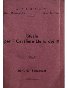 Rituale per il cavaliere eletto dei IX