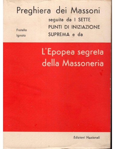 Preghiera dei Massoni