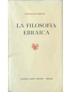 La filosofia ebraica