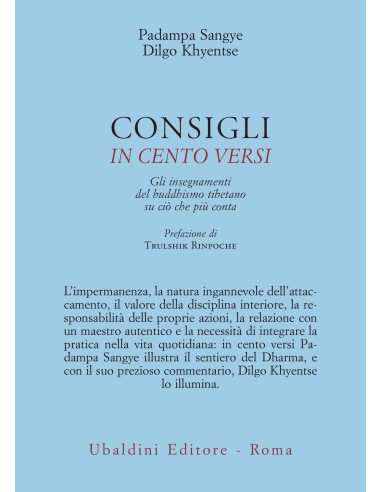 Consigli in centro versi