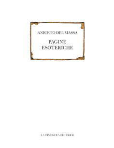 Pagine esoteriche