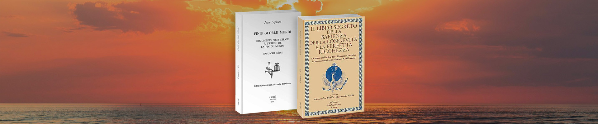 Doppia presentazione libro: FINIS GLORIÆ MUNDI - IL LIBRO SEGRETO DELLA SAPIENZA