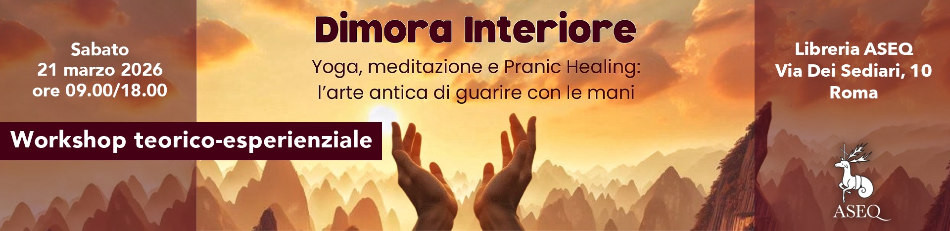 Workshop teorico-esperienziale: DIMORA INTERIORE