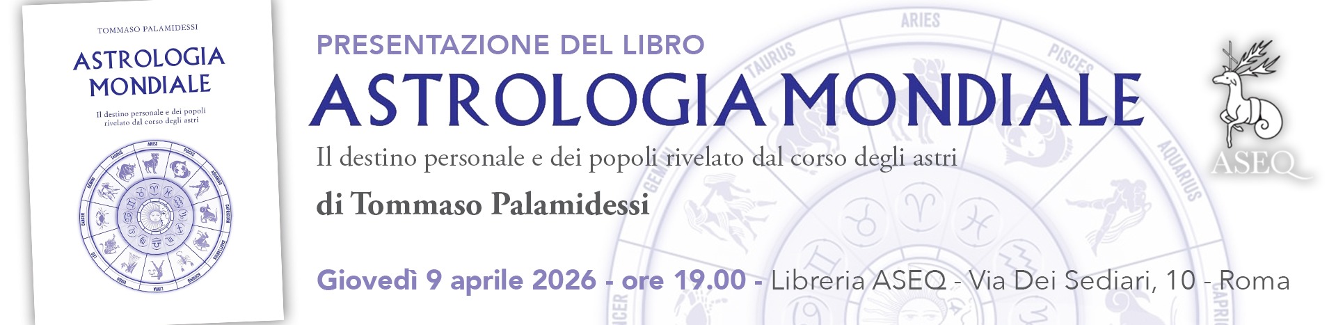 Presentazione libro: ASTROLOGIA MONDIALE