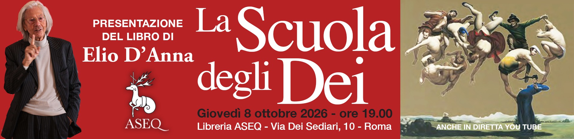 Presentazione libro: LA SCUOLA DEGLI DEI